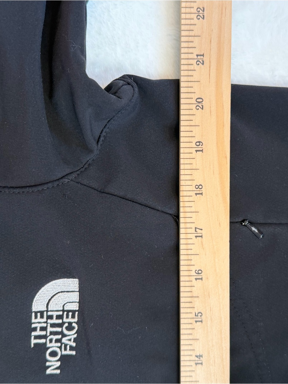 The North Face Apex Soft Shell Jacket Womens Medium Black Full Zip Outdoor - Picture 3 of 7